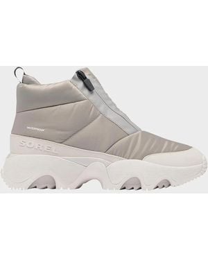 Sorel Kinetic Impact Puffy Zip Boots - Gray