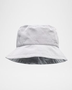 Jacquemus Apos;S Le Bob Drawcord-Back Bucket Hat - White