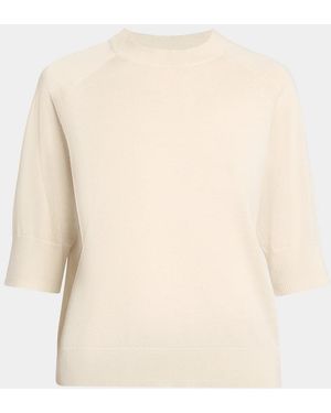 Dries Van Noten Tuan Merino Wool Sweater - Natural
