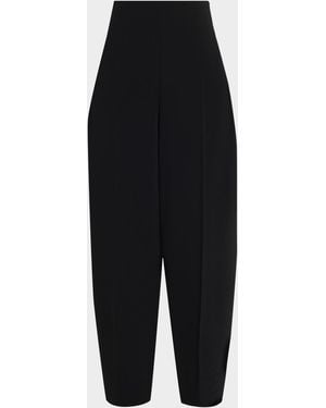 FFORME Yvette Curved-Leg Pants - Black