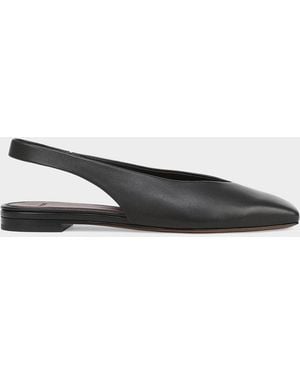 Vince Darlina Leather Slingback Flats - Multicolor