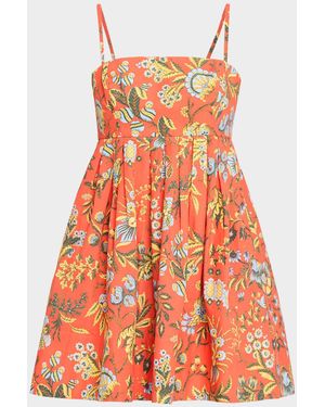 Cara Cara Leo Mini Dress - Orange