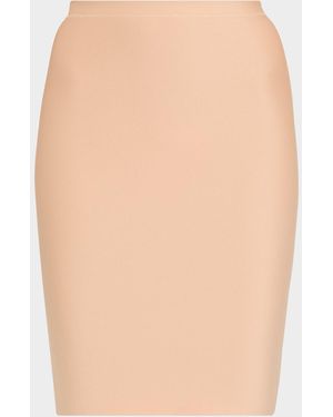 Commando Two-Faced Tech High-Rise Half Slip - Natural