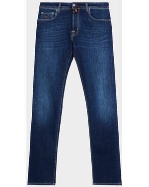 Jacob Cohen Apos;S Slim Fit Bard Medium-Wash Skinny Jeans - Blue