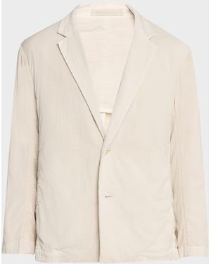 IM MEN Apos;S Pigment Cotton Single-Breasted Sport Coat - Natural