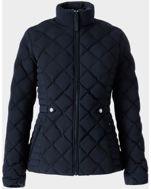 Mackage Vik Diamond-Quilted Short Down Jacket - Blue
