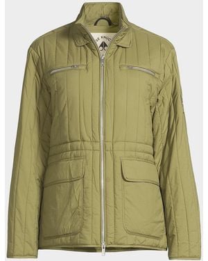 Moose Knuckles Lakeshore Quilted Jacket - Green