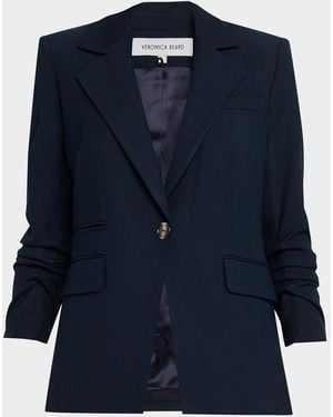 Veronica Beard Battista Dickey Jacket - Blue