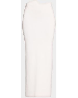 Christopher Esber Maparadita Column Skirt - White