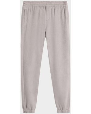 Monfrere Apos;S Noah Faux Suede Jogger Pants - Gray