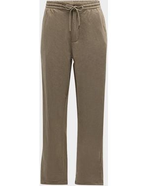 Rails Apos;S Callum Cotton-Linen Drawstring Pants - Natural