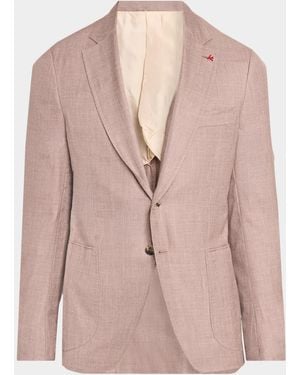 Isaia Apos;S Cashmere-Blend Sport Coat - Pink