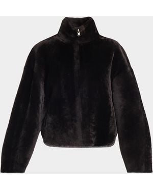 Arma Indy Reversible Shearling Jacket - Black