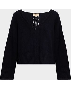 JBQ Clement Cropped Pullover - Black