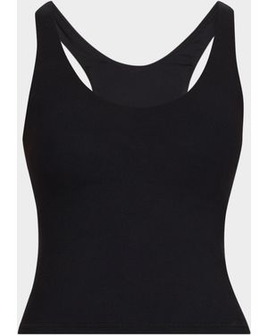 The Upside Laurie Cropped Tank Top - Black