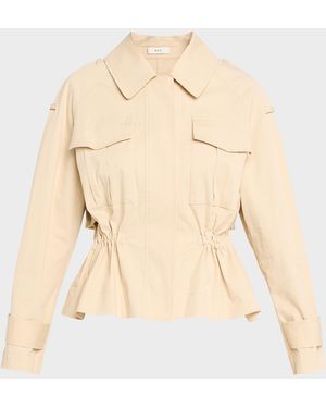 A.L.C. Maeve Short Trench Jacket - Natural