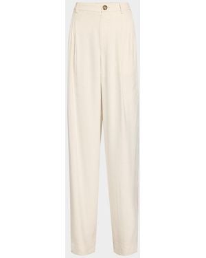 A.L.C. Tommy Wide-Leg Pants - Natural