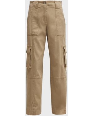 Twp Coop Cotton Twill Cargo Pants - Natural