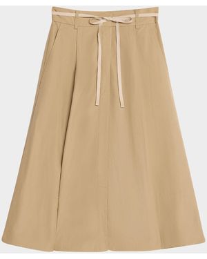 Vince Canvas Tape Skirt - Natural