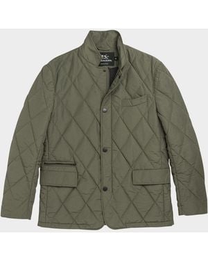 Rodd & Gunn Apos;S Elsthorpe Quilted Canvas Jacket - Green