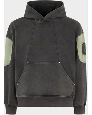 Moose Knuckles Plateau Hoodie - Black