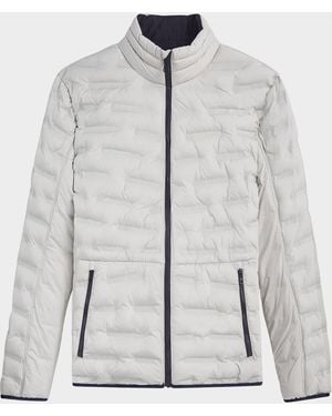 Bugatchi Quilted Jacket - Gray