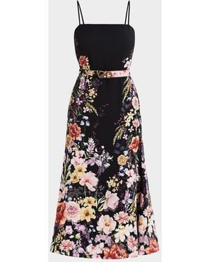 mestiza Tropez Reversible Belted Midi Dress - White
