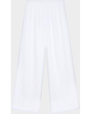 Anine Bing Roslyn Wide-Leg Pants - White