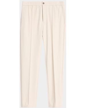 Theory Apos;S Curtis Precision Ponte Drawstring Pants - Natural