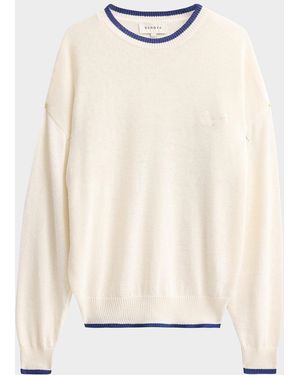 SER.O.YA Kris Knit Crewneck Sweater - Natural