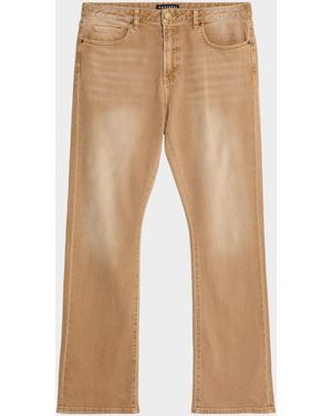 Monfrere Apos;S Clint Slim Faded Bootcut Jeans - Natural