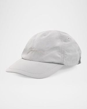 Jacquemus Apos;S La Casquette Nylon Baseball Cap - Gray