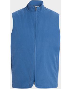 Peter Millar Apos;S Bleecker Insulated Vest - Blue