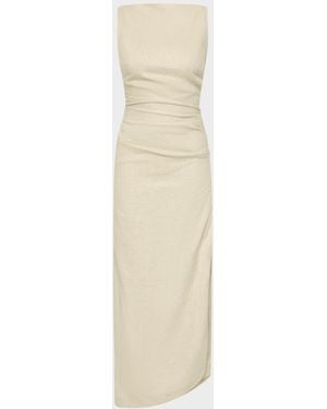 SIR. Raquel Midi Dress - Natural