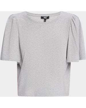 PAIGE Sigrid Tee - Gray