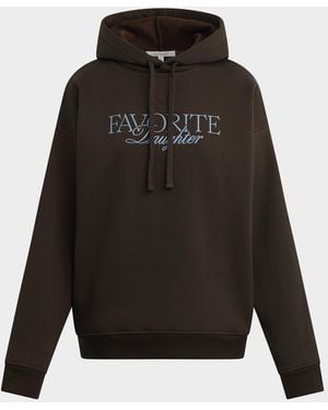 FAVORITE DAUGHTER The Embroidery Hoodie - Gray