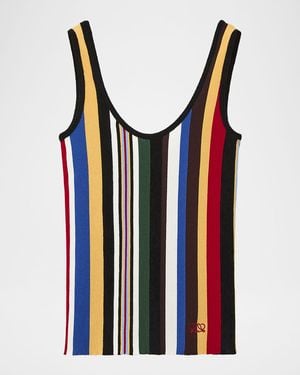 Loewe Striped Rib Tank Top - Multicolor