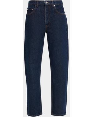 Anine Bing Kate Straight-Leg Jeans - Blue