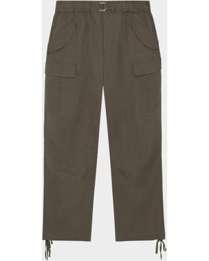 Jonathan Simkhai Apos;S Garrett Wide-Leg Cargo Pants - Brown