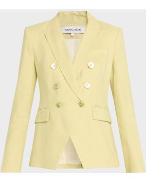 Veronica Beard Miller Dickey Jacket - Yellow