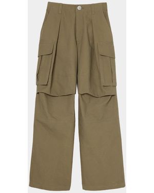 Marc Jacobs Oversized Cargo Pants - Green