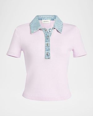 SER.O.YA Erika Knit Top - Pink