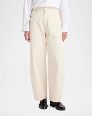 Rohe Berber Barrel-Leg Jeans - Natural