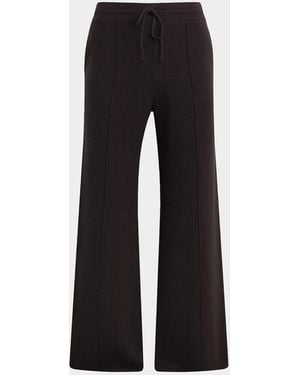 Hudson Jeans Apos;S Foldout Cotton-Cashmere Pants - Black