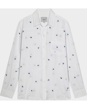 Rails Charli Linen Shirt - White