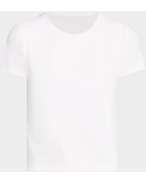 Kobi Halperin Rhianna Crewneck Knit T-Shirt - White