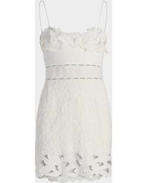 Isabel Marant Reola Embroidered Minidress - White
