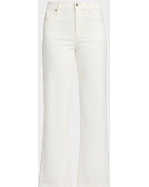 FRAME Le Slim Palazzo Jeans - White