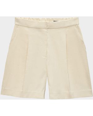 Rag & Bone Leona Linen Shorts - Natural