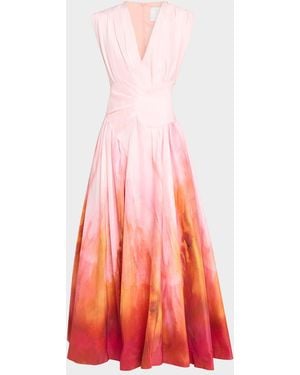 Acler Innoxhill Ombré Maxi Dress - Pink